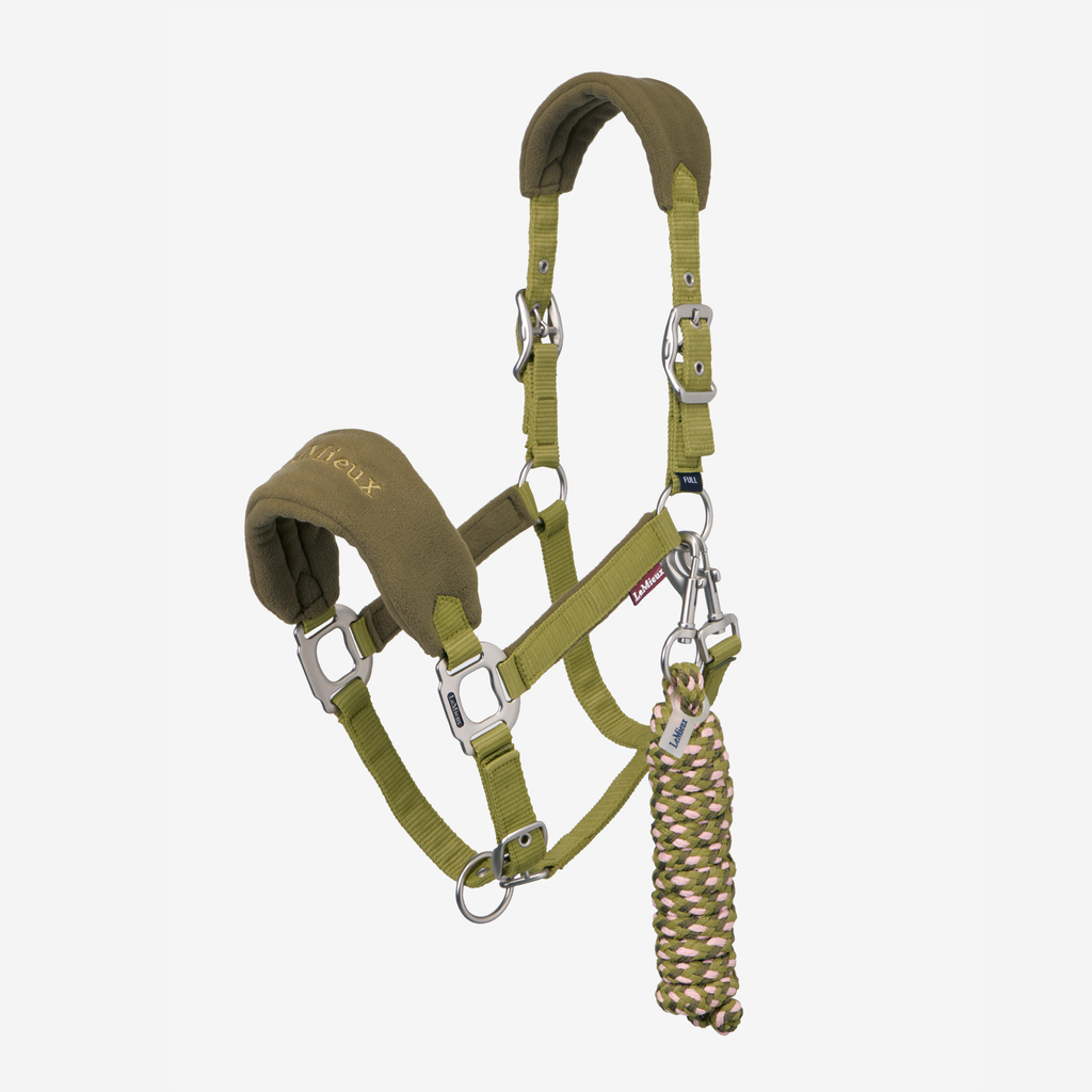 LeMieux Vogue Headcollar & Leadrope - Gooseberry