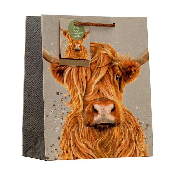 Highland Cow Gift Bag