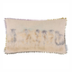 Voyage Maison Come By Printed Cushion - Cream