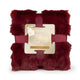 Scruffs Festive Fur Blanket - Burgundy