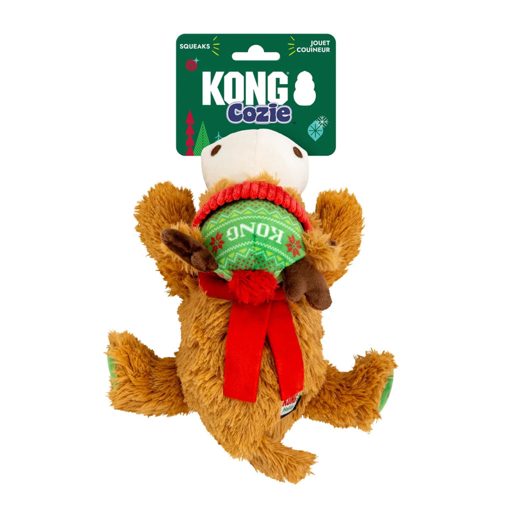 Kong Holiday Cozie Reindeer Dog Toy