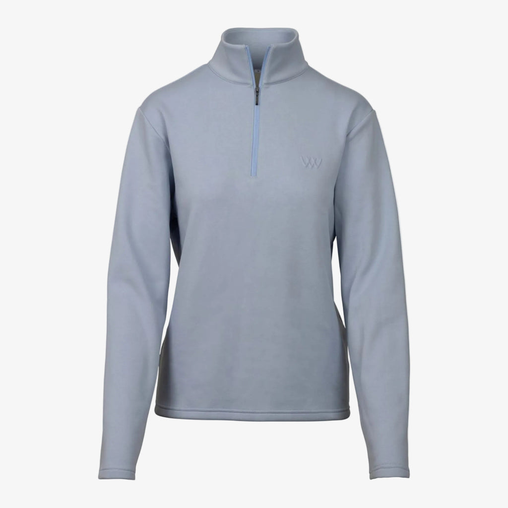 Woof Wear Ladies 1/4 Zip Fleece - Powder Blue