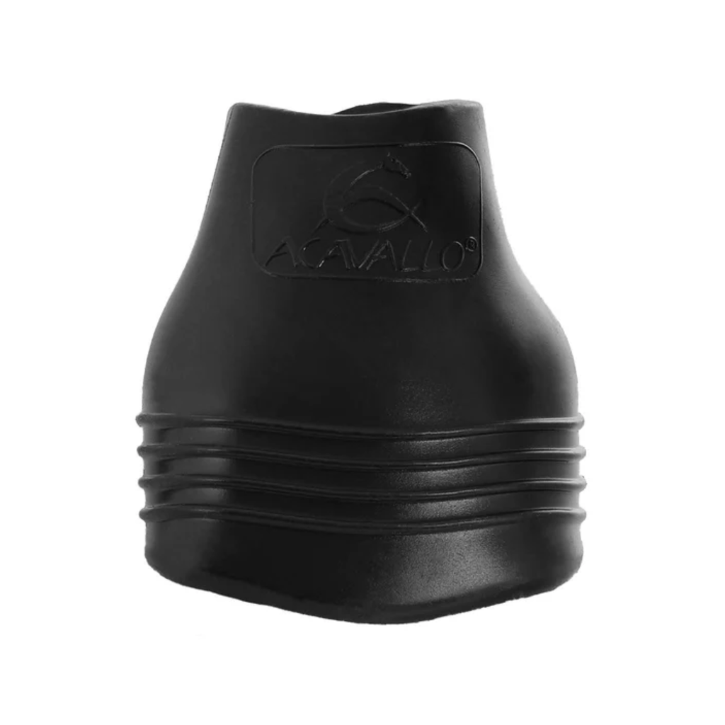 Acavallo Anatomical Non-Twist Gel Hoof Boots - Black