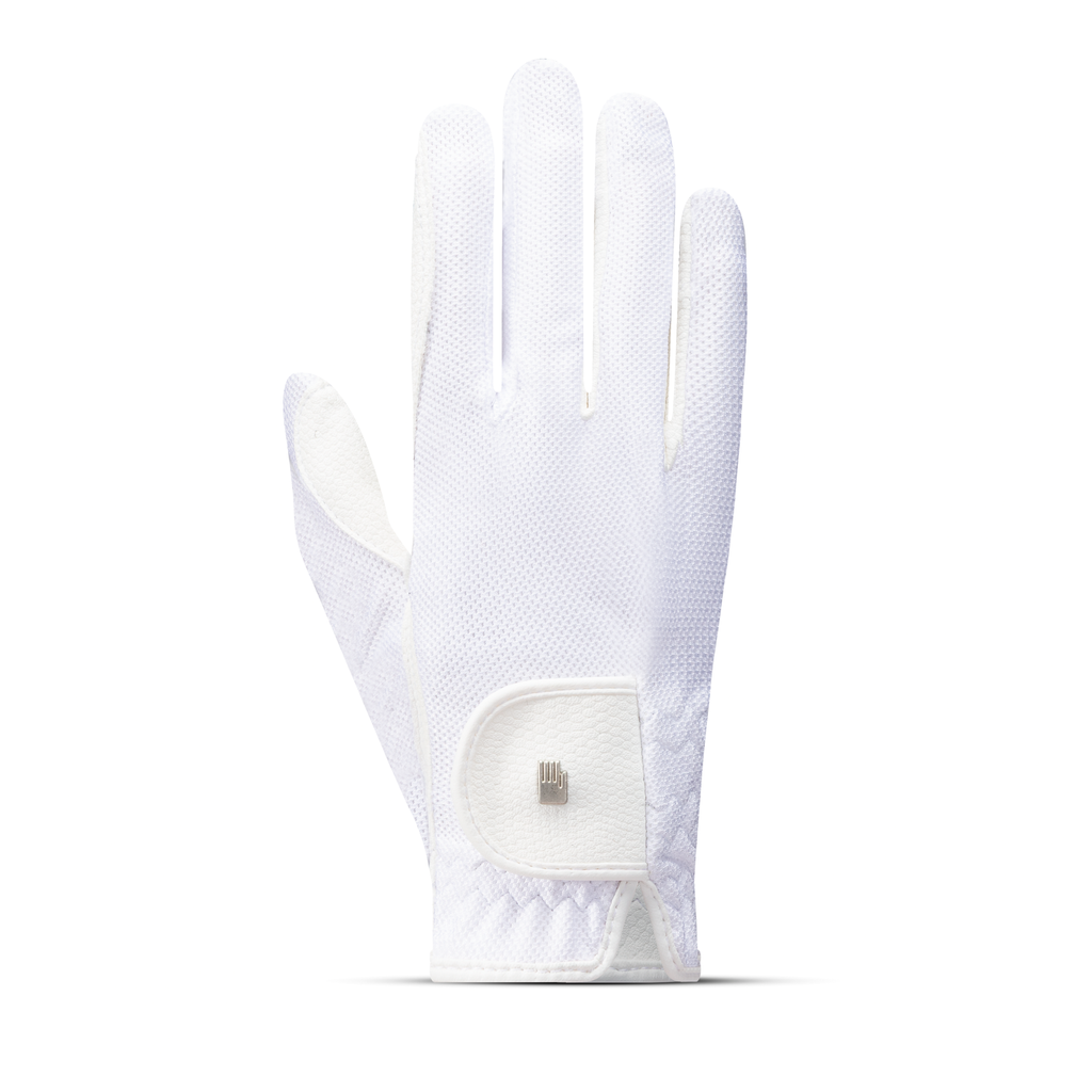 Roeckl Roeck-Grip Lite Junior Riding Glove - White