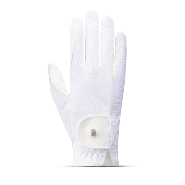 Roeckl Roeck-Grip Lite Junior Riding Glove - White