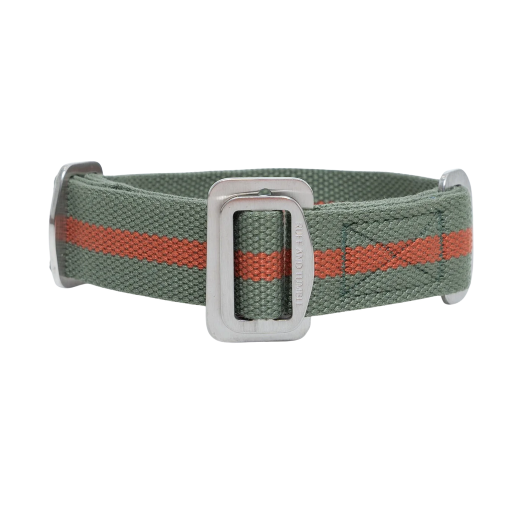 Ruff & Tumble All-Terrain Collar - Khaki/Chestnut