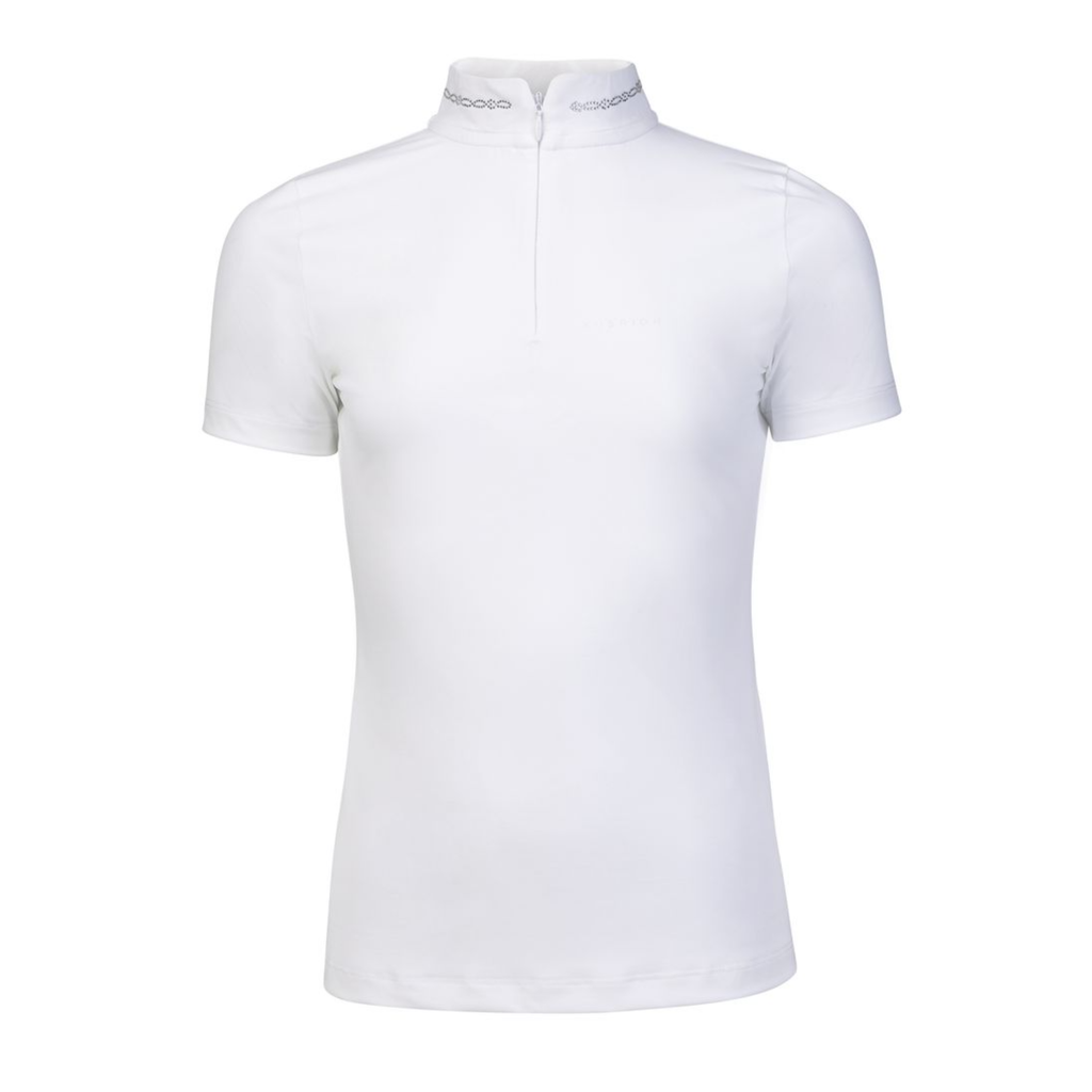 Aubrion Young Rider Optima LX Show Shirt - White