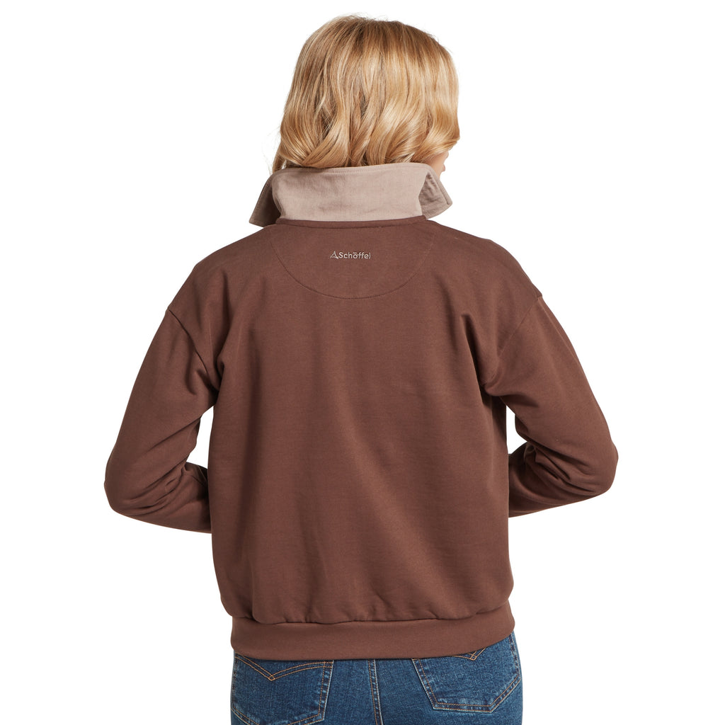 Schoffel Ladies Horseley Rugby Shirt - Chocolate