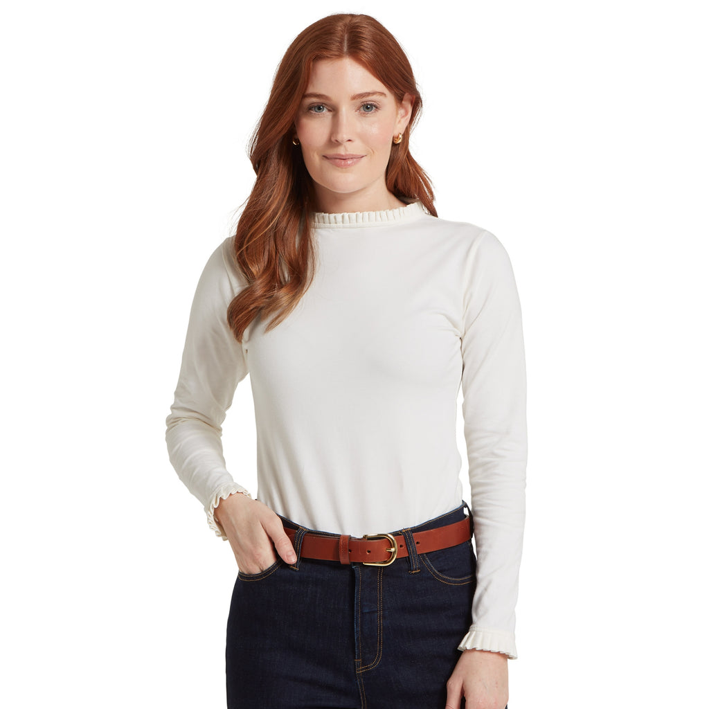 Schoffel Ladies Ilkley Top - Soft White