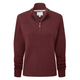 Schoffel Ladies Thoralby 1/4 Zip Jumper - Port