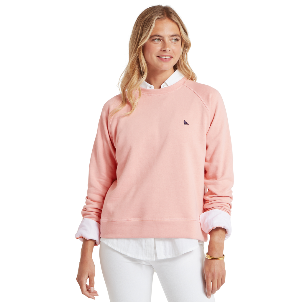 Schoffel Ladies Newberry Sweatshirt - Pale Rosé
