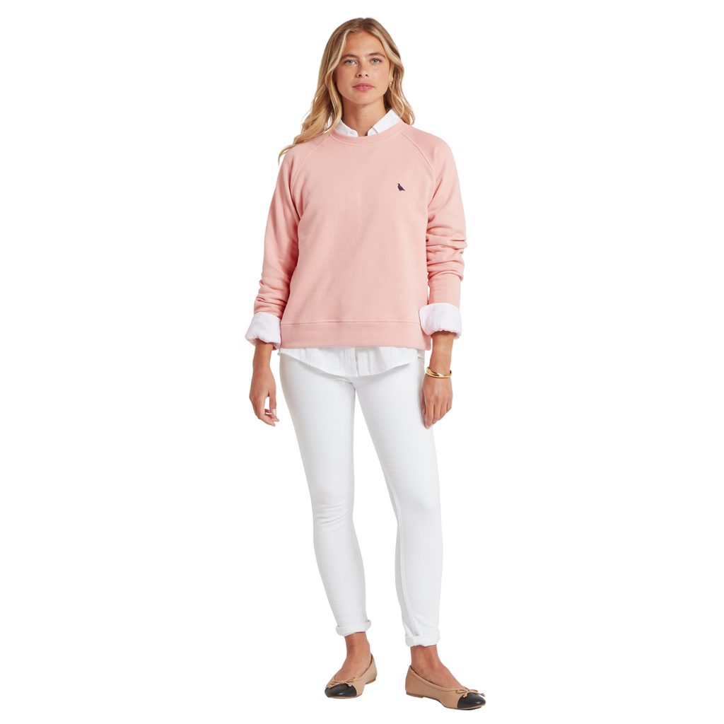 Schoffel Ladies Newberry Sweatshirt - Pale Rosé