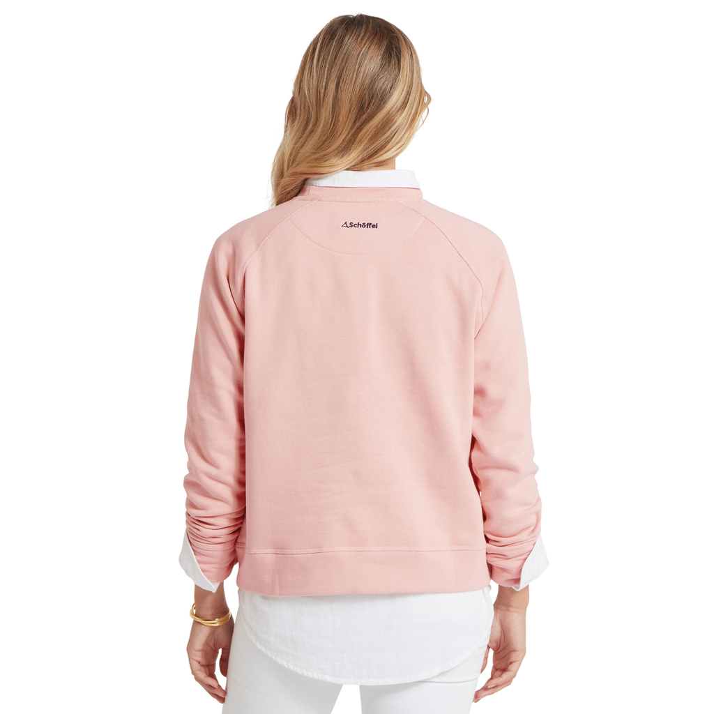 Schoffel Ladies Newberry Sweatshirt - Pale Rosé