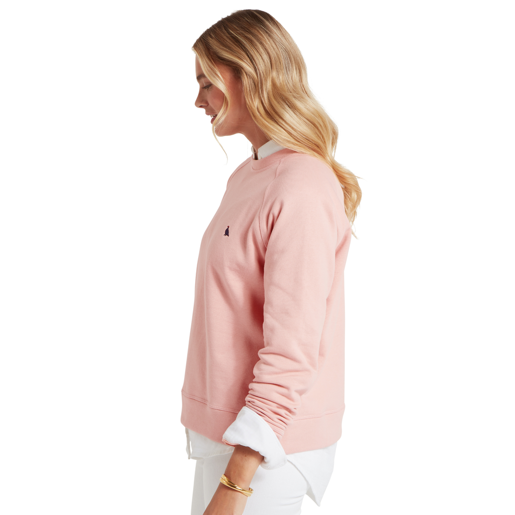 Schoffel Ladies Newberry Sweatshirt - Pale Rosé
