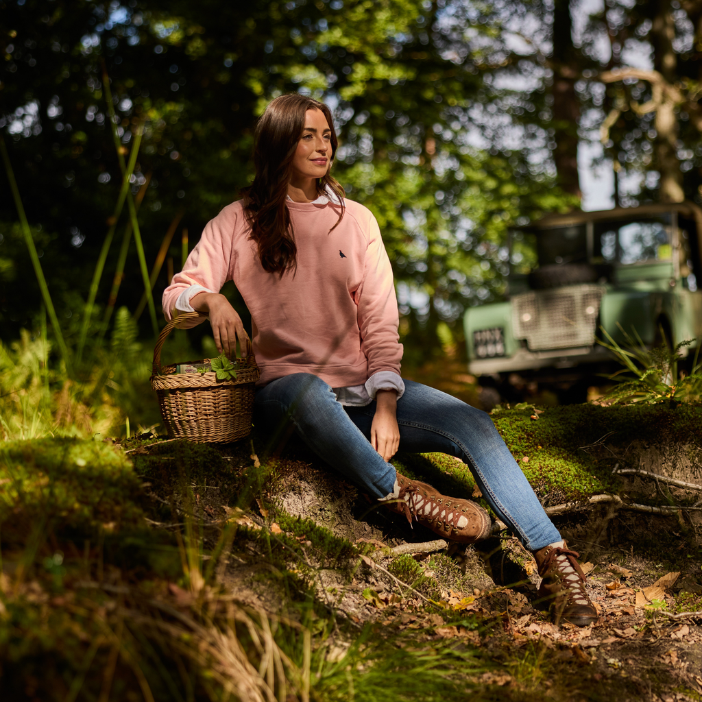 Schoffel Ladies Newberry Sweatshirt - Pale Rosé