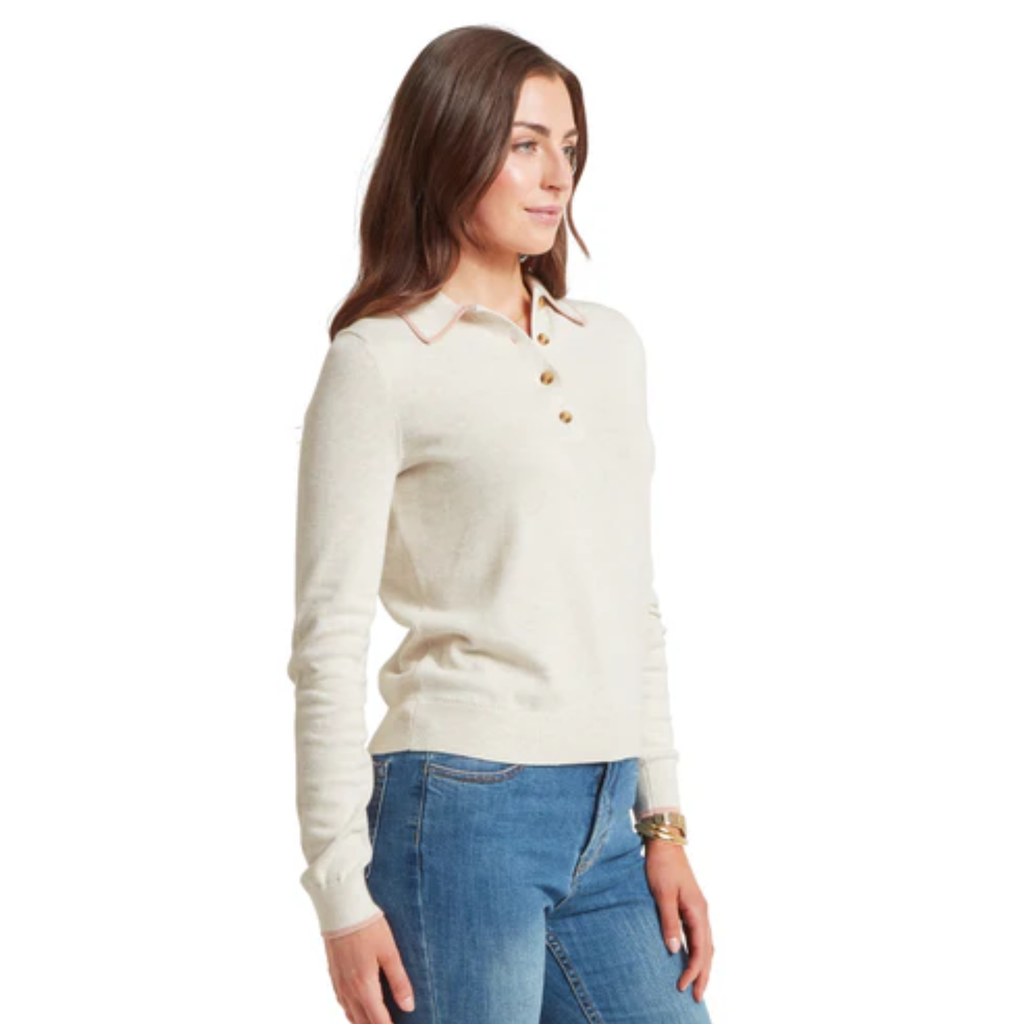 Schoffel Ladies Portloe Jumper - Dove