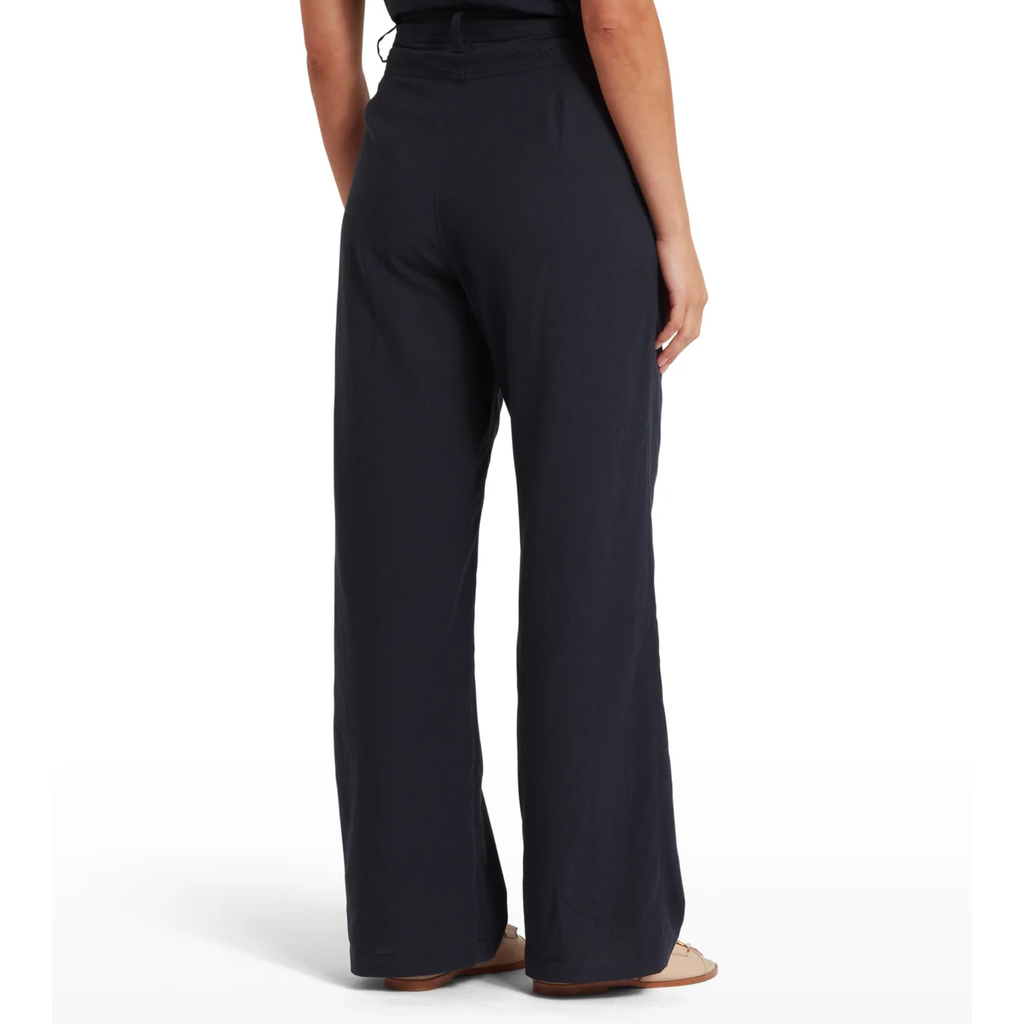 Schoffel Ladies Dahlia Linen Trousers - Navy