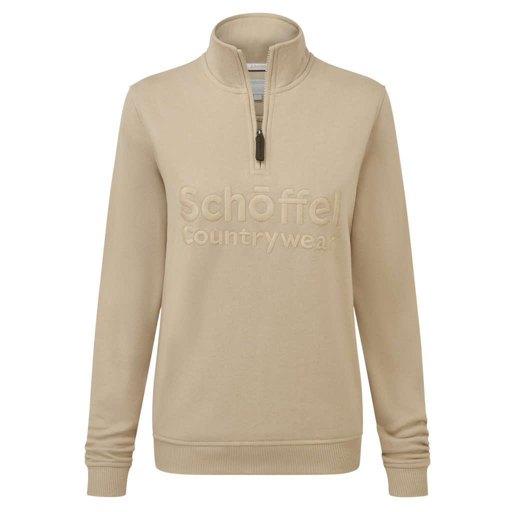 Schoffel Ladies St Issey Sweat - Cobblestone