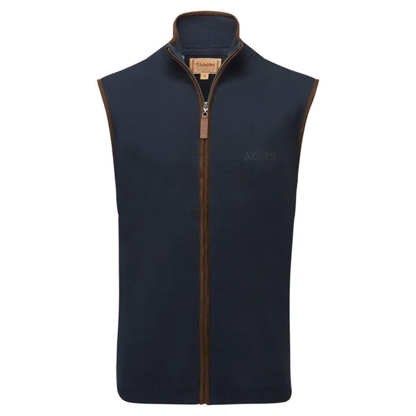 Schoffel Mens Marlow Gilet - Navy