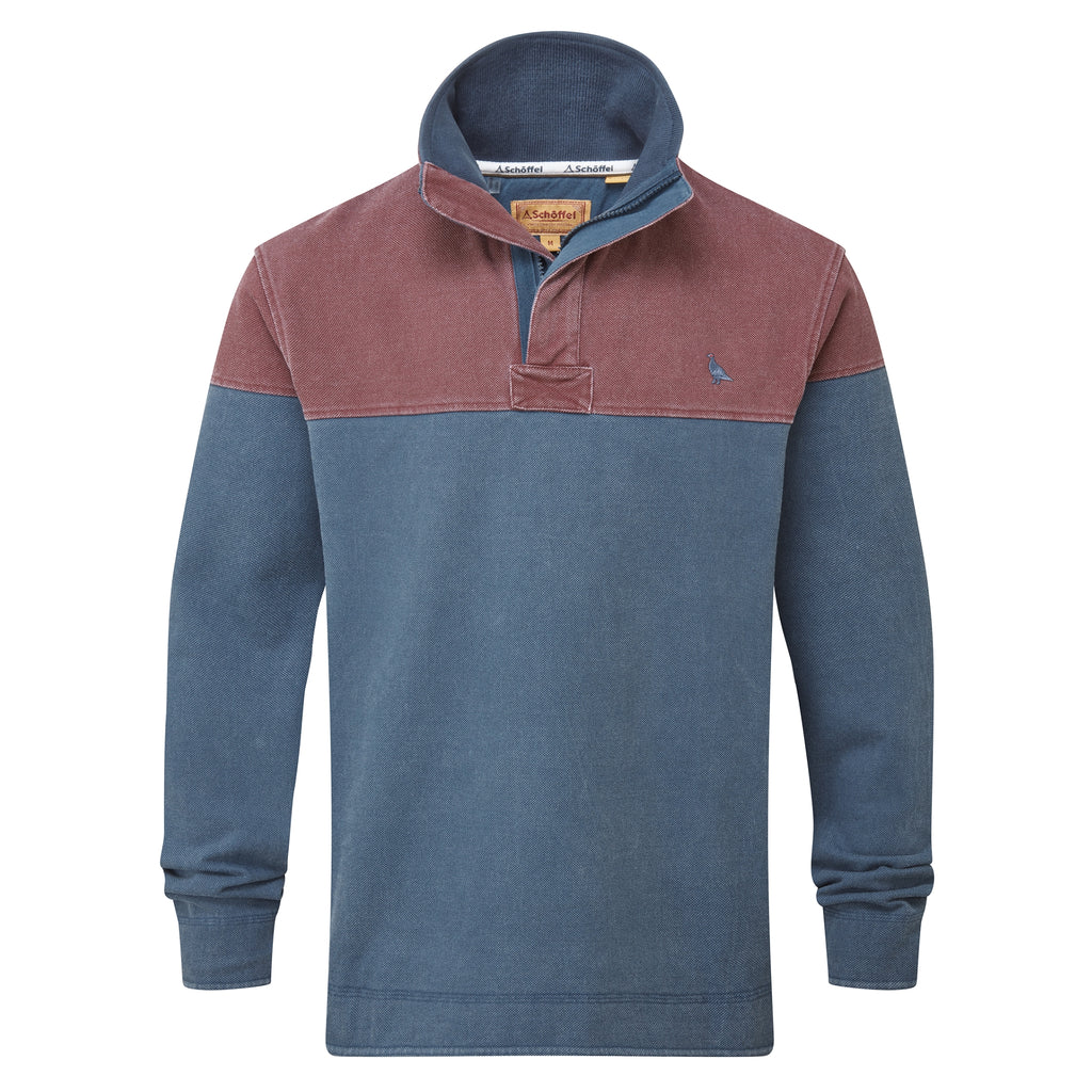 Schoffel Mens Helford Heritage Sweatshirt - Port