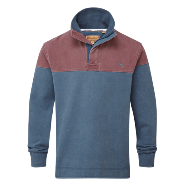 Schoffel Mens Helford Heritage Sweatshirt - Port