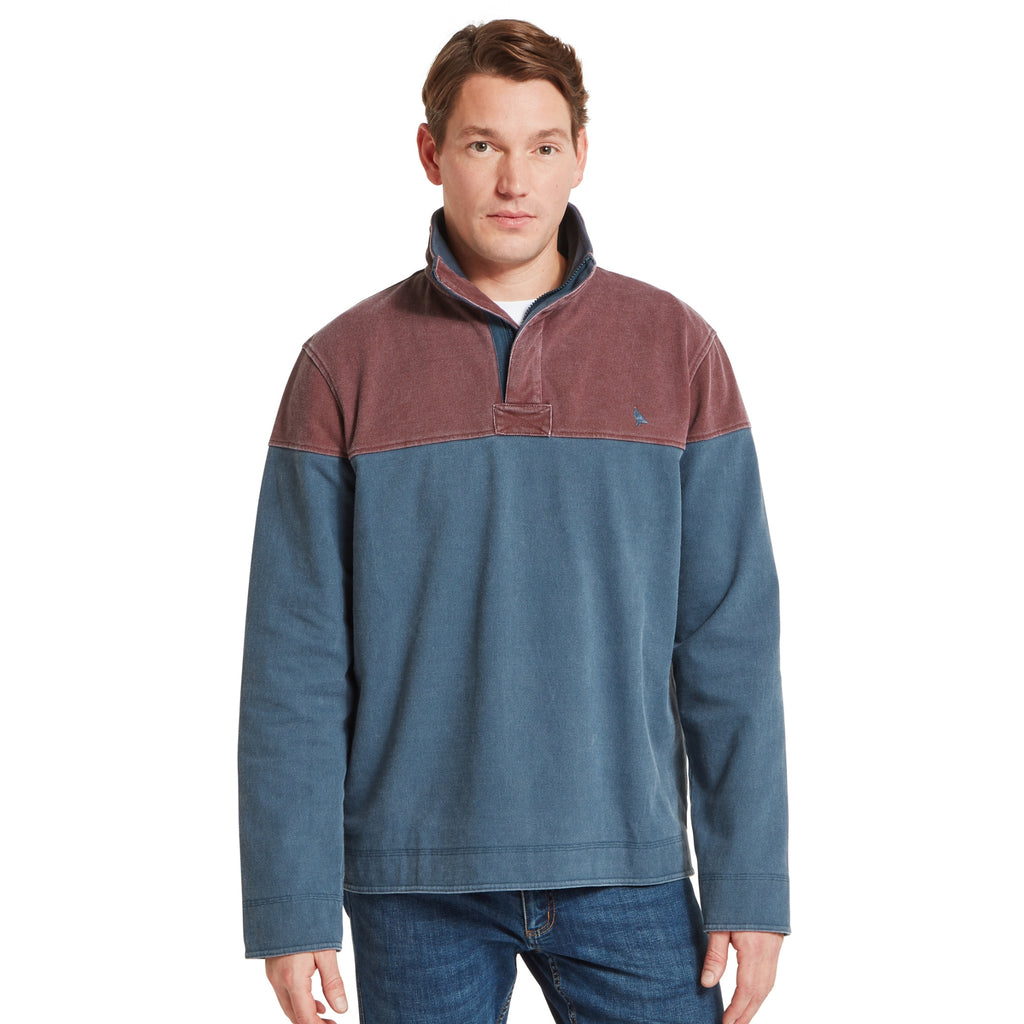 Schoffel Mens Helford Heritage Sweatshirt - Port