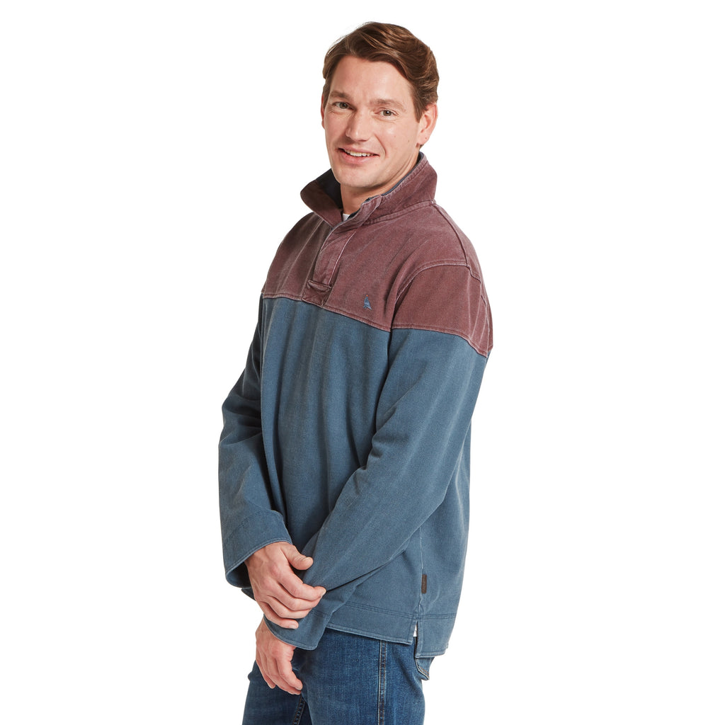 Schoffel Mens Helford Heritage Sweatshirt - Port