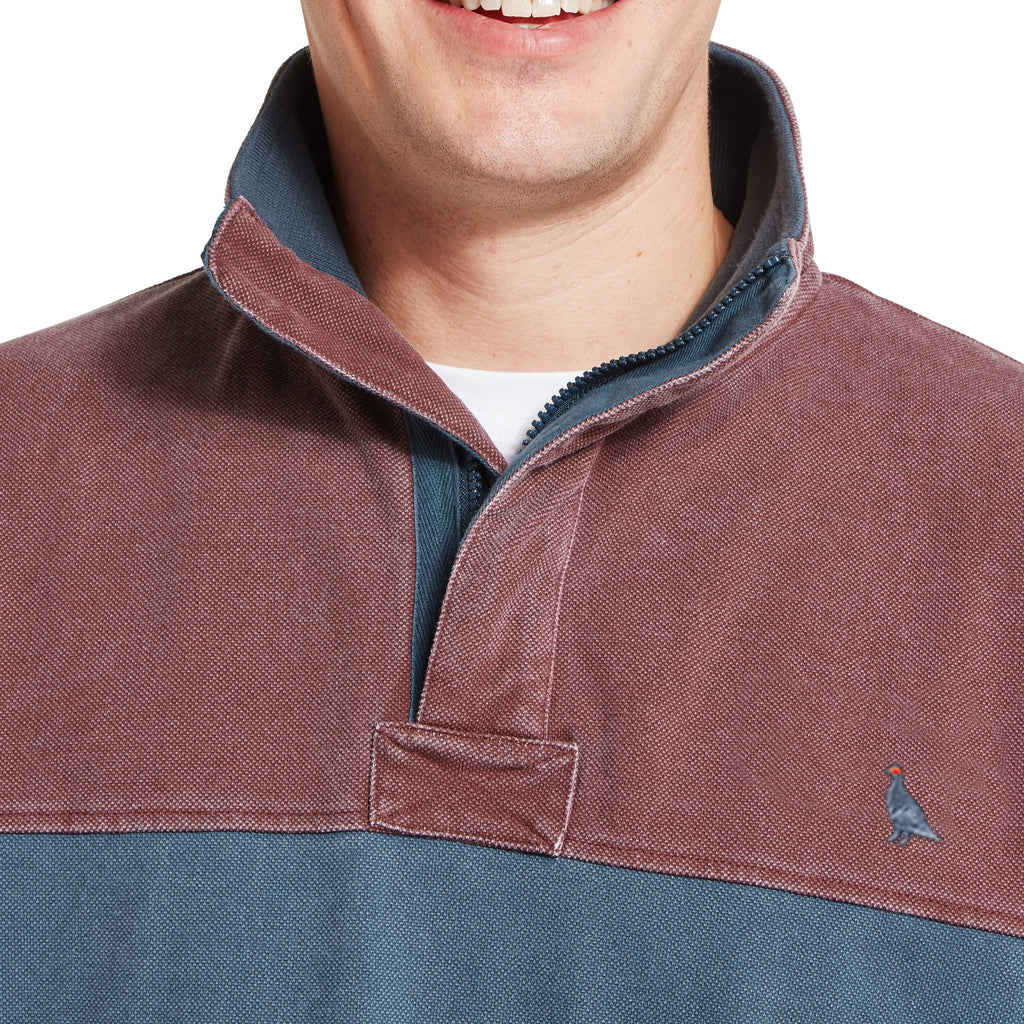 Schoffel Mens Helford Heritage Sweatshirt - Port