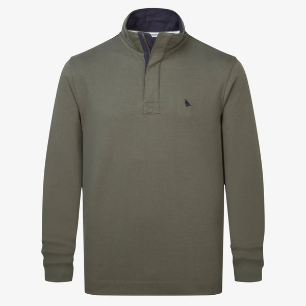 Schoffel Mens Branscombe Cove Sweatshirt - Beetle Green