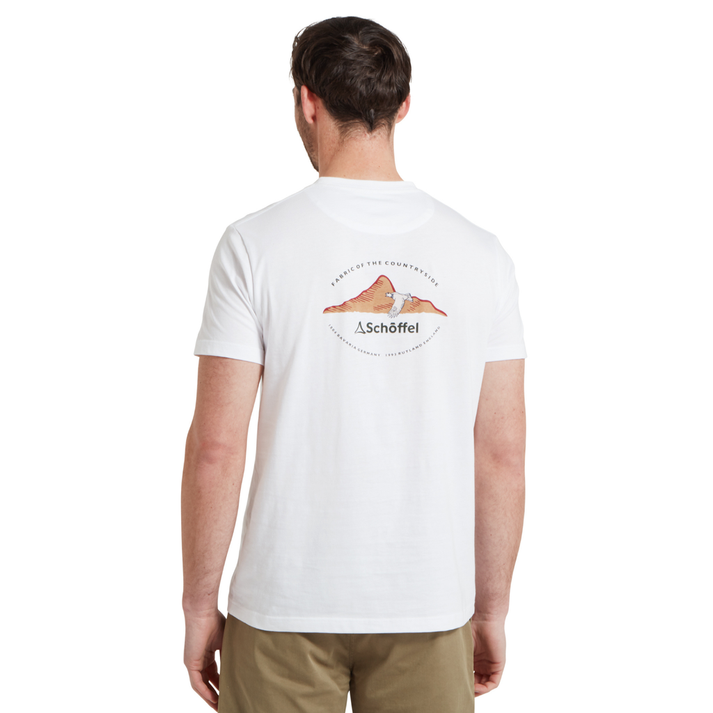 Schoffel Mens Talland T-Shirt - White Mountain