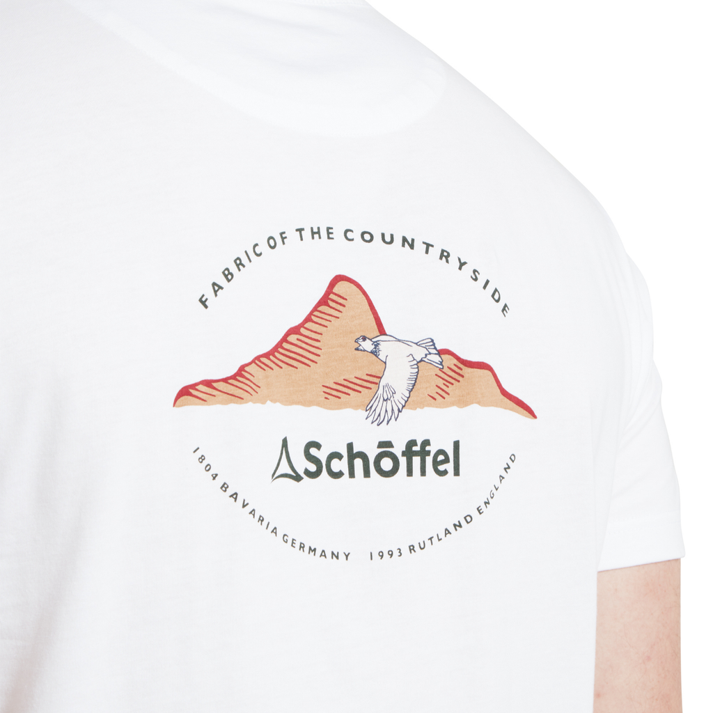 Schoffel Mens Talland T-Shirt - White Mountain
