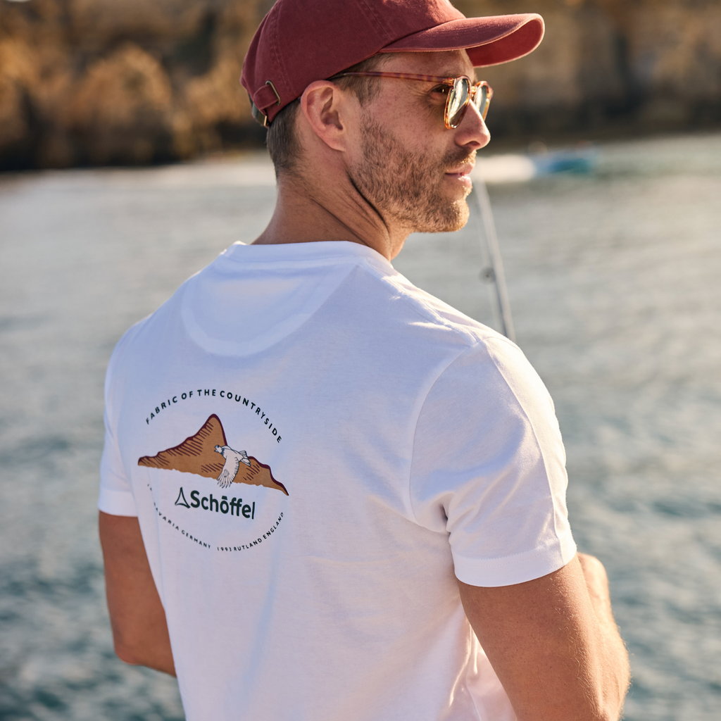 Schoffel Mens Talland T-Shirt - White Mountain