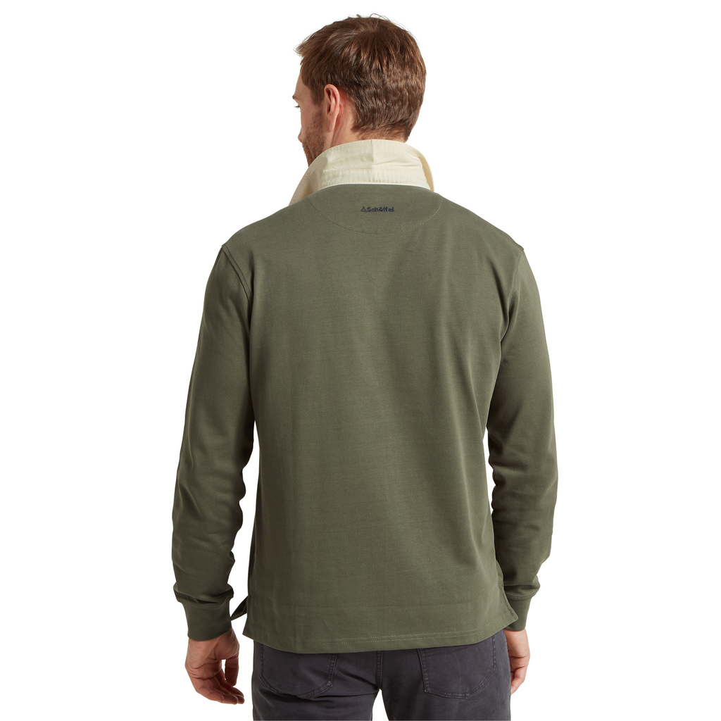 Schoffel Mens Saunton Rugby Top - Beetle Green