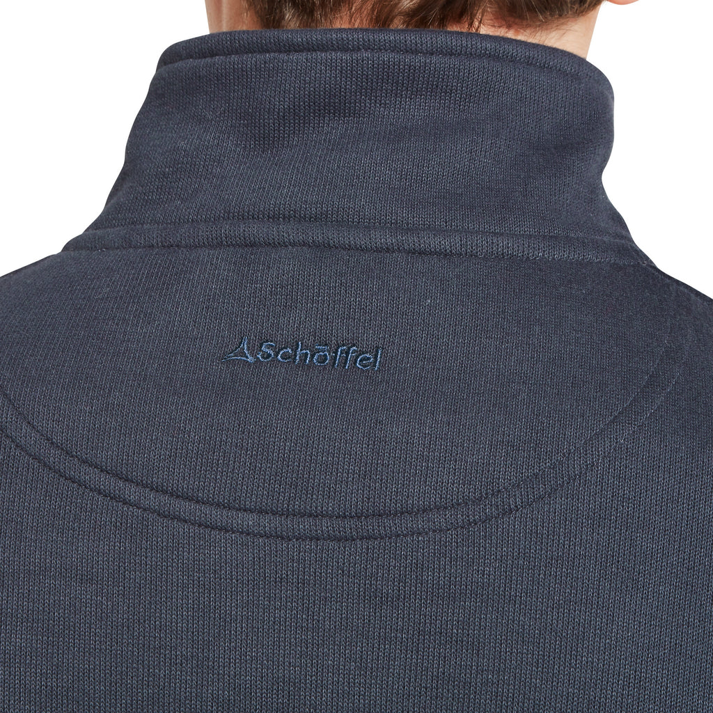 Schoffel Mens Kingsand 1/4 Zip Jumper - Dark Navy