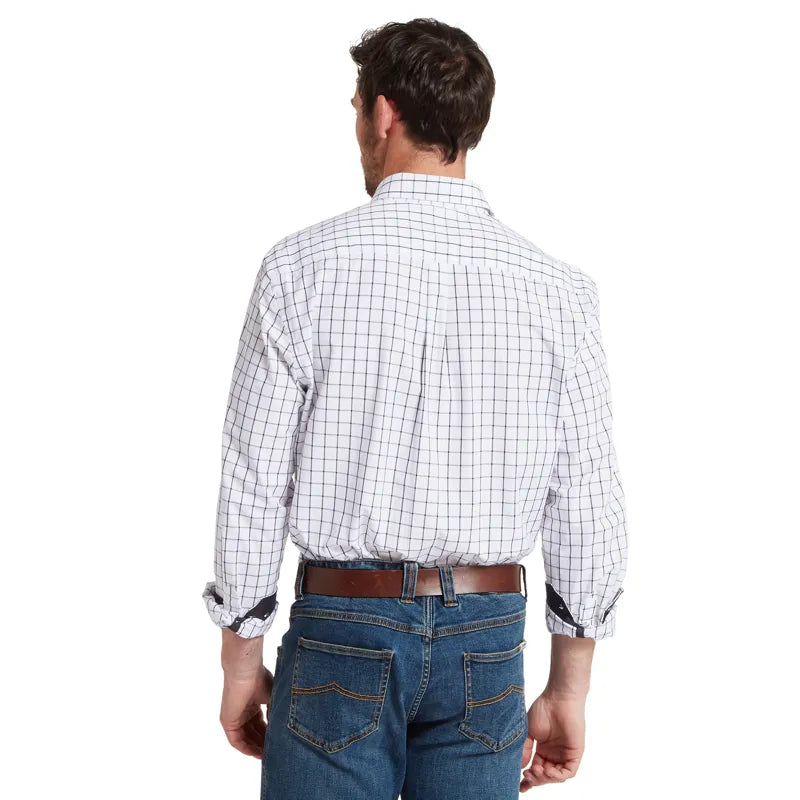 Schoffel Mens Halesworth Tailored Shirt - Blue Check