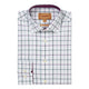 Schoffel Mens Baconsthorpe Tailored Shirt - Deep Purple Check