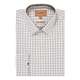 Schoffel Mens Burnham Tattersall Classic Shirt - Dark Olive Tattersall
