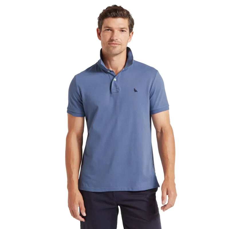 Schoffel Mens St Ives Polo - Vintage Indigo
