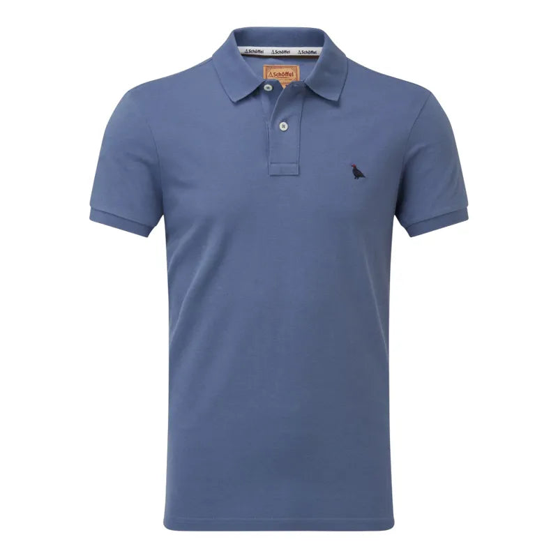 Schoffel Mens St Ives Polo - Vintage Indigo