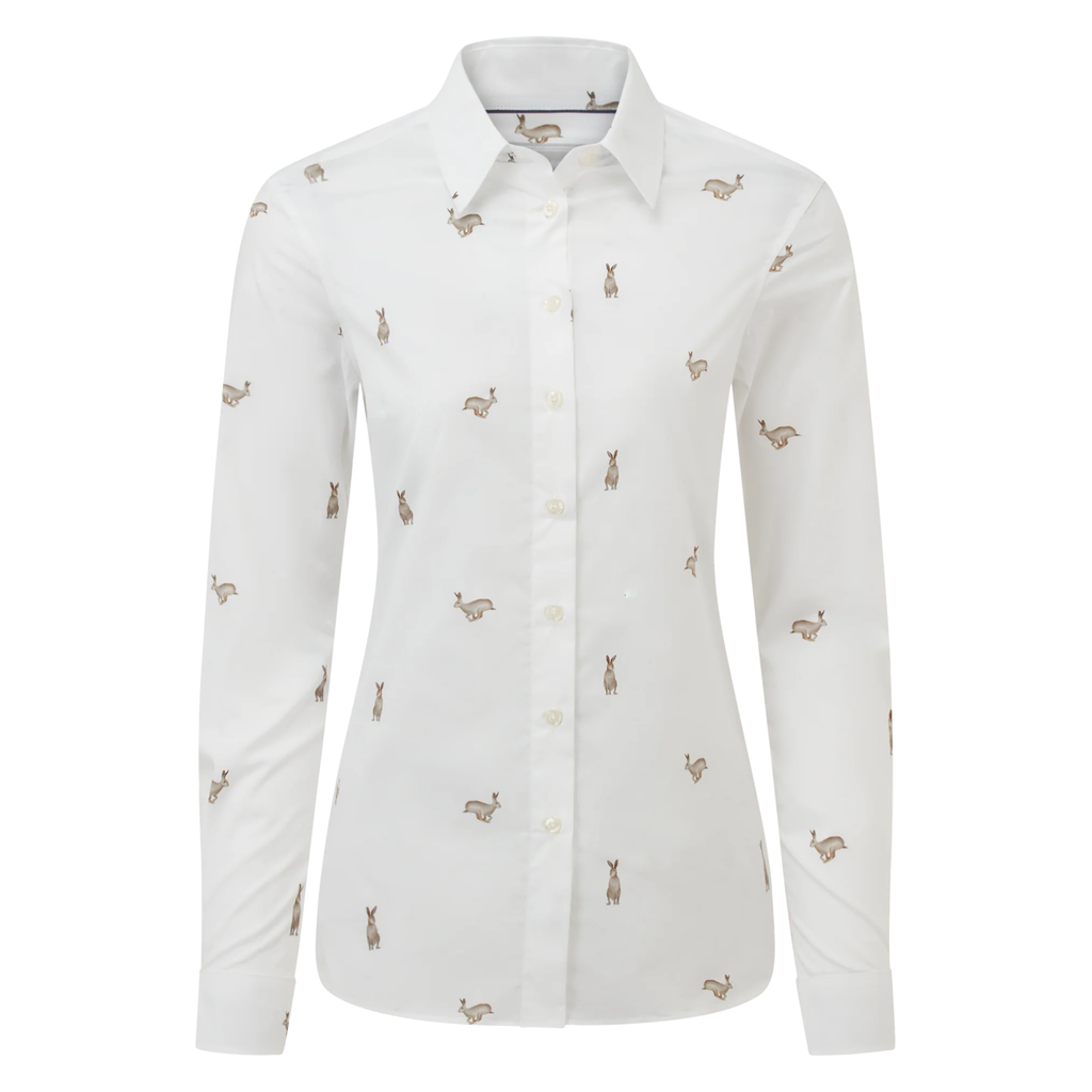 Schoffel Ladies Norfolk Shirt - Painted Hare