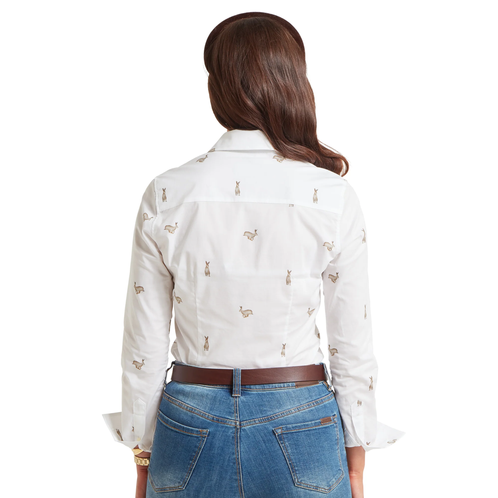 Schoffel Ladies Norfolk Shirt - Painted Hare