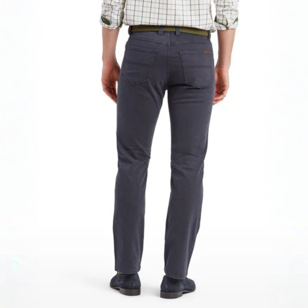 Schoffel Mens Canterbury 5 Pocket Jeans - Charcoal