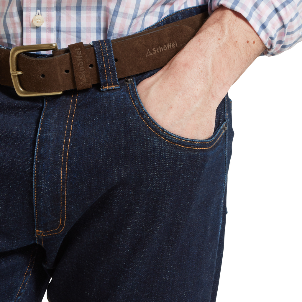 Schoffel Mens Chiltern Jeans - Dark Denim