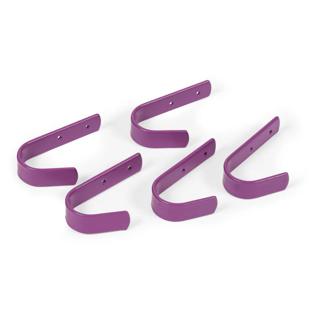 Shires Ezi-Kit Small Stable Hooks - Purple