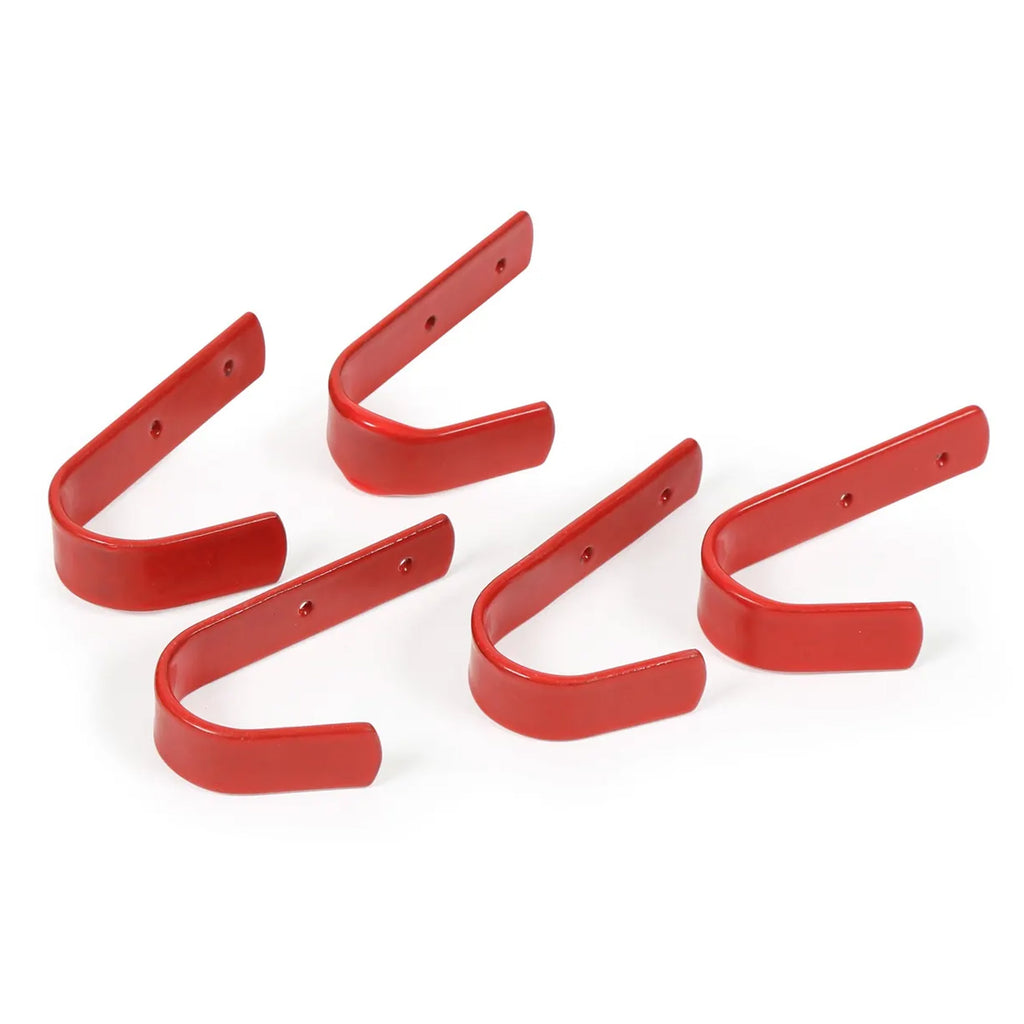 Shires Ezi-Kit Small Stable Hooks - Red