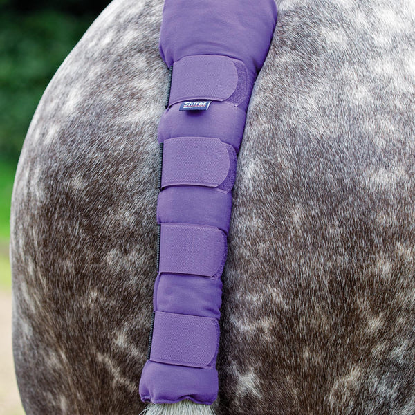 Shires Padded Tail Guard - Purple