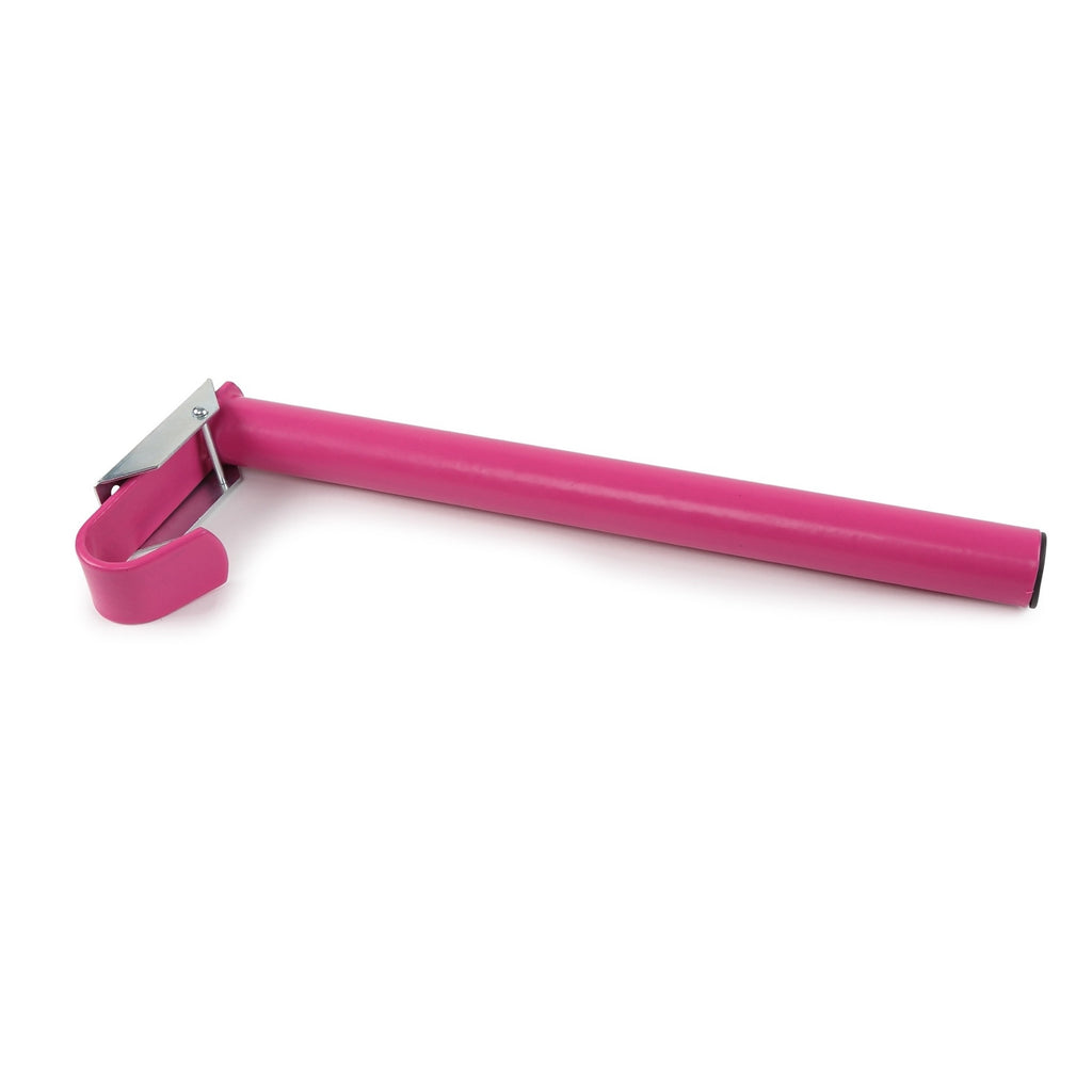 Shires Pole Folding Saddle Rack - Pink