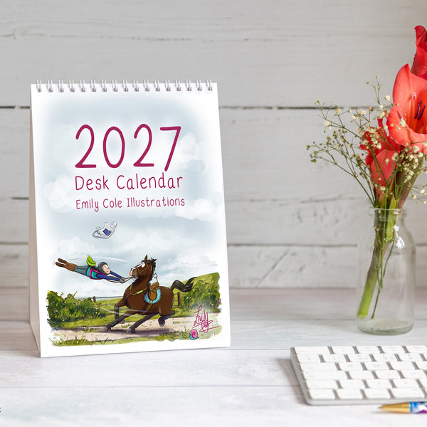 Emily Cole 2027 Desk Calender