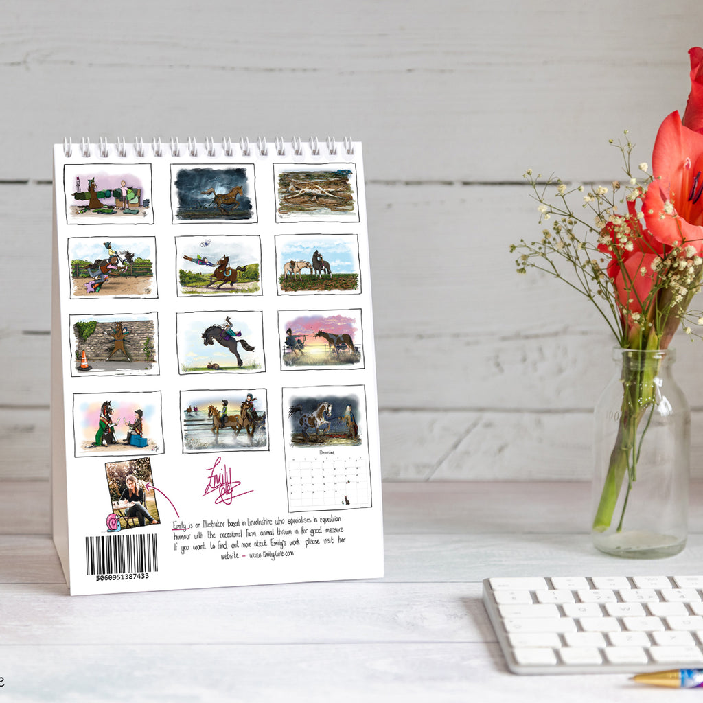 Emily Cole 2027 Desk Calender