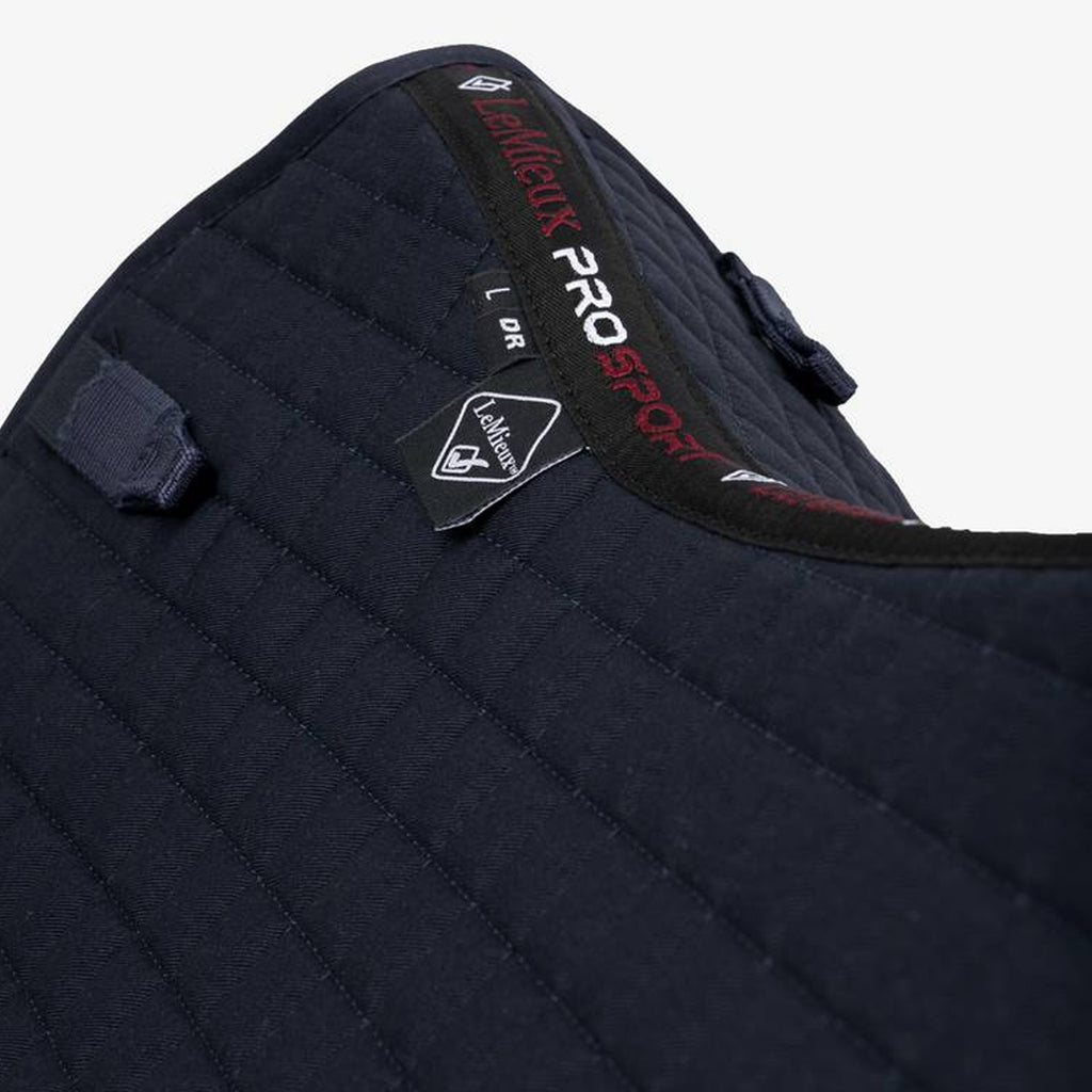 LeMieux Cotton Dressage Square - Navy